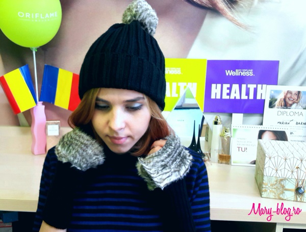 caciula si manusi oriflame