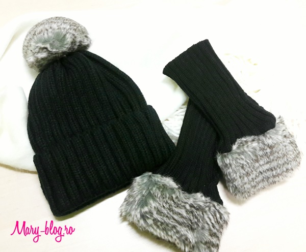 caciula si manusi oriflame