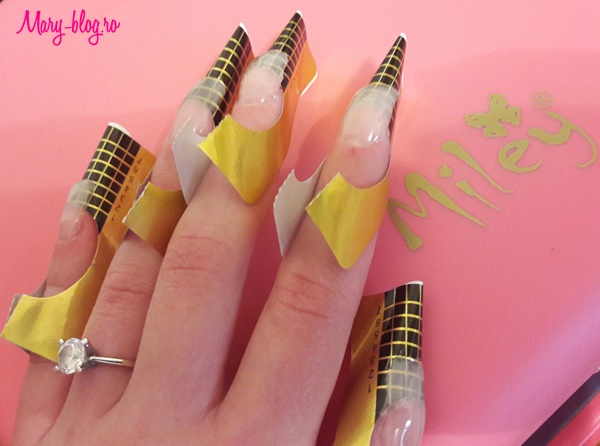 unghii cu gel mary blog