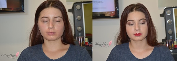 before after makeup