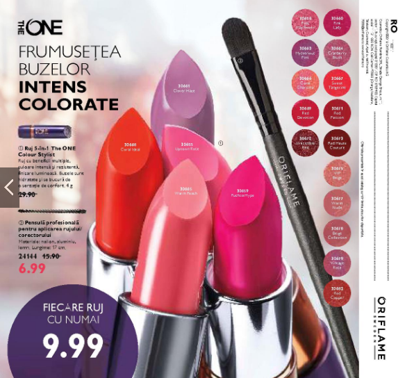 ruj the one oriflame lipstick